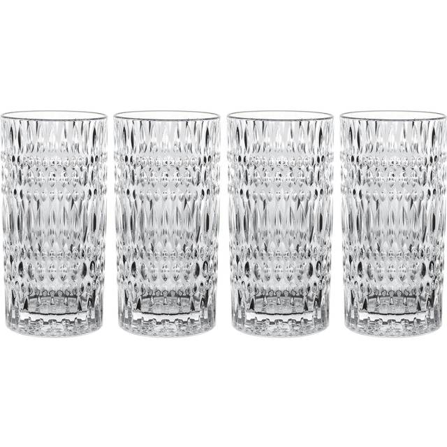 Nachtmann Ethno long drinking glass 43.4 cl 4-pack Clear