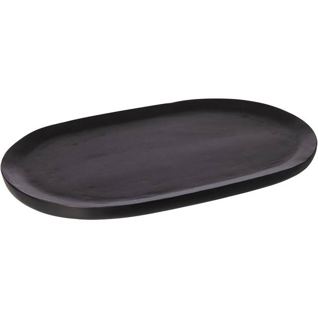 ERNST Ernst oval tray 25x40 cm Black