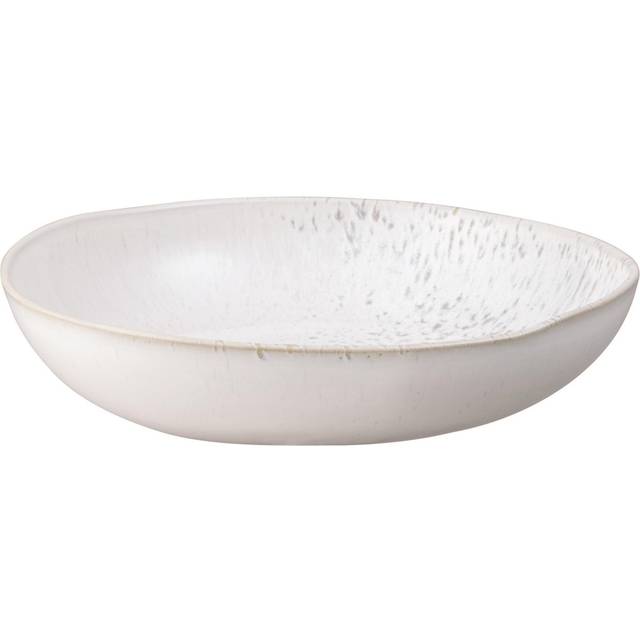 Denby Kiln Stoneware Large Organic Serving Bowl, 28cm, Natural