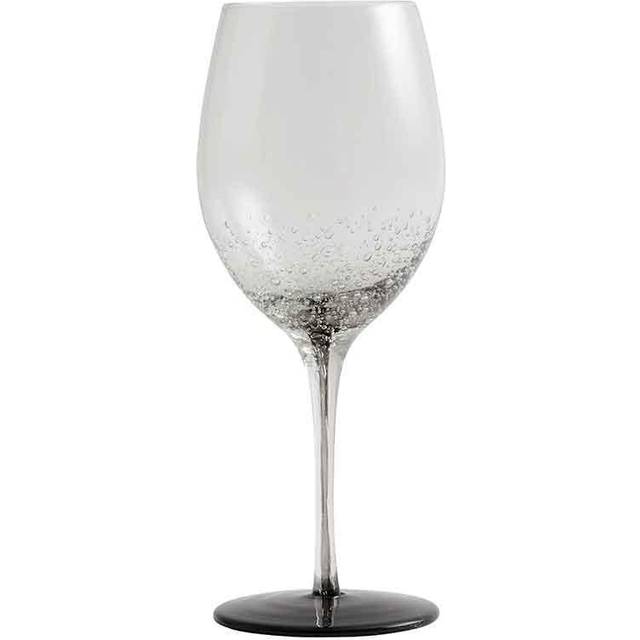 Nordal - Bobble Wine Glass W. Black Stem