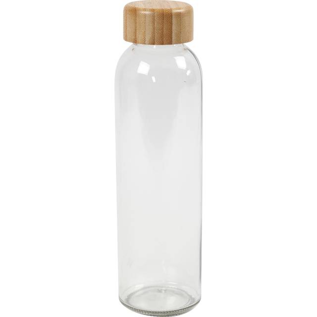 Vattenflaska glas/bambu