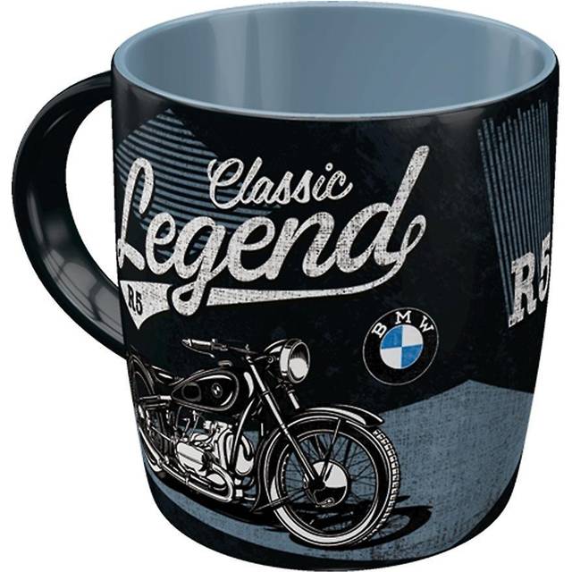 Nostalgic-Art Kaffemugg i retrostil, 330 ml, official license product (OLP), BMW – Classic Legend – Presentidé för BMW-fans, kopp av keramik, vintagedesign