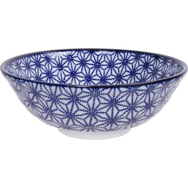 Nippon Blue Soba Bowl 21 cm Stars