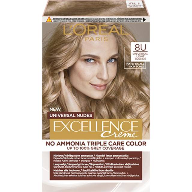 L'Oréal Paris - Hårfärg Excellence Universal Nudes - Natur