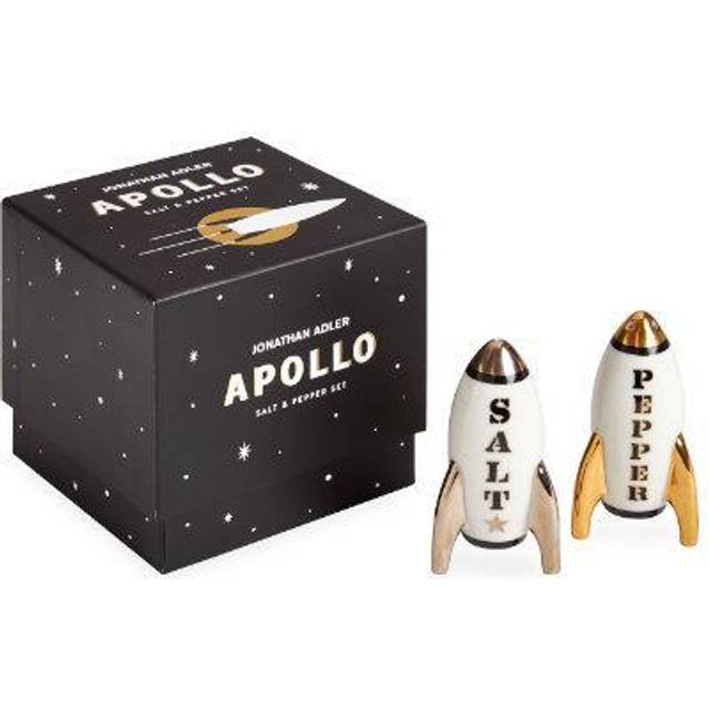 Jonathan Adler Apollo salt och pepparset salt och pepparskakare, en storlek, multi