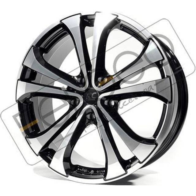 RC Design Rc17 Schwarz Glanz Vollpoliert 8X18 5/110 ET35 CB65,1