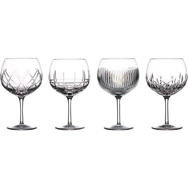 Set of 4 Gin Journey Balloon Glass 550ml - Multi (*)