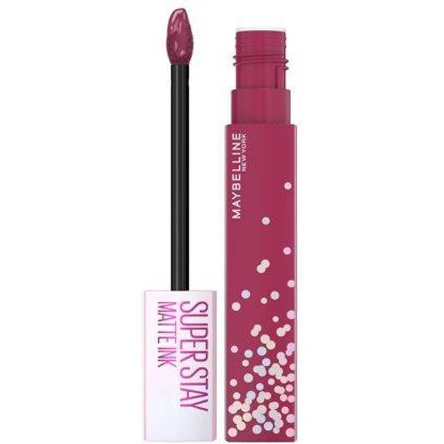 MAYBELLINE New York Super Stay Matte Ink Liquid Lipstick  Transfer Proof  Long Lasting  Limited Edition Birthday Cake Scented Shades  Party Goer  0.17