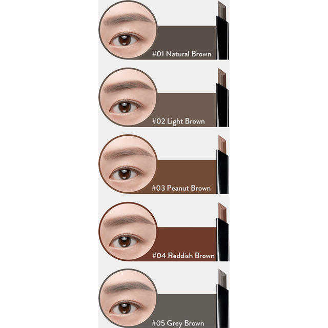 Clio, Kill Brow, Auto Hard Brow Pencil, 02 Light Brown, 0.31g (0.01oz)