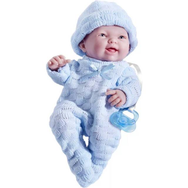 JC TOYS 18452 9.5 in. Mini La Newborn Doll - Real Boy