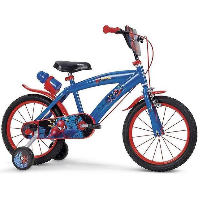 Toimsa Spiderman Huffy 14" - Blue/Red Børnecykel - Børnecykel cykel - Babyhelp.dk