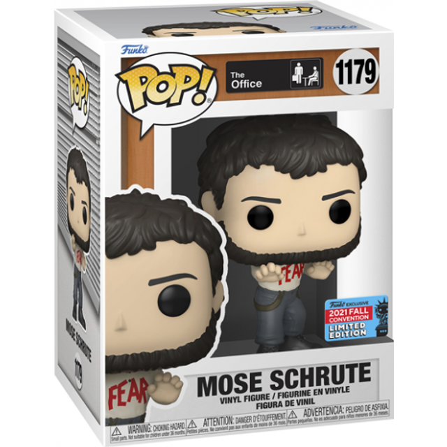 The Office Mose Schrute FEAR NYCC 2021 Exclusive Pop! Vinyl
