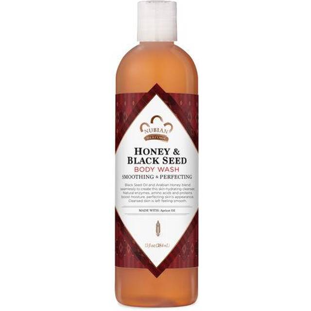 Body wash honey & black seed, 13 oz by nubian heritage