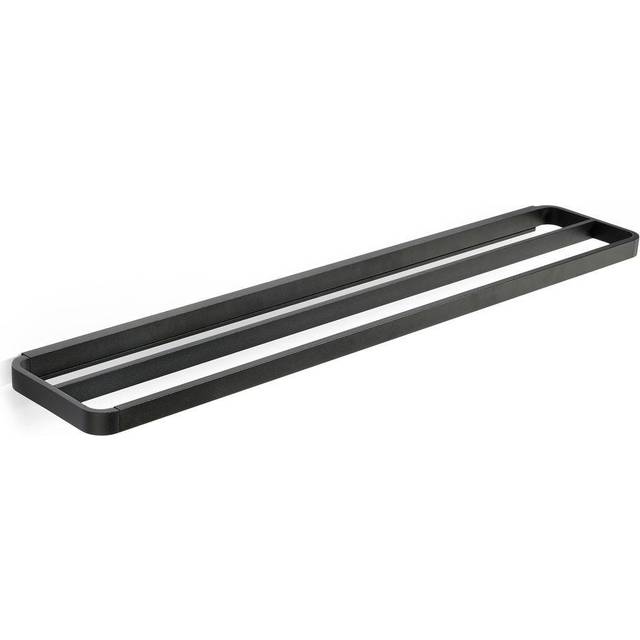 Zone Denmark RIM towel rack double 12x70 cm Black