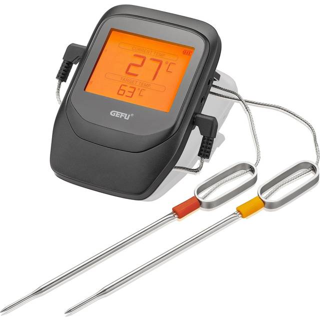 Grill och stektermometer Bluetooth - Svart