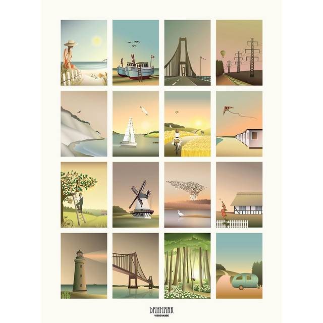 ViSSEVASSE -  LET'S GO BABY - plakat - Affisch - LET'S GO BABY - 50x70 cm