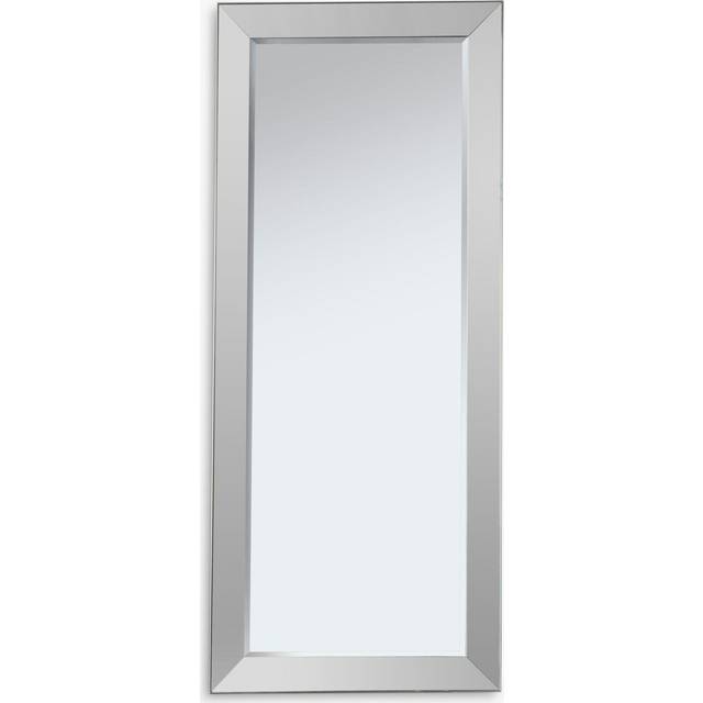 Gallery Direct Burra Leaner 810X1905Mm, Silver