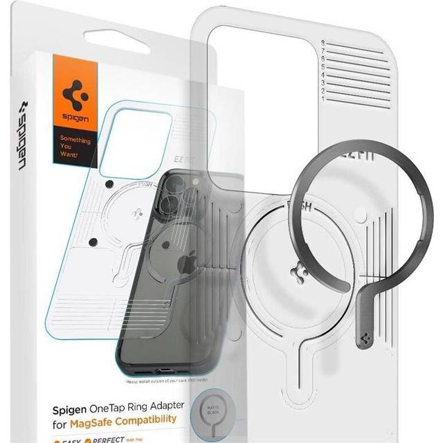 Spigen OneTap MagSafe Kompatibel Ring Adapter - Svart