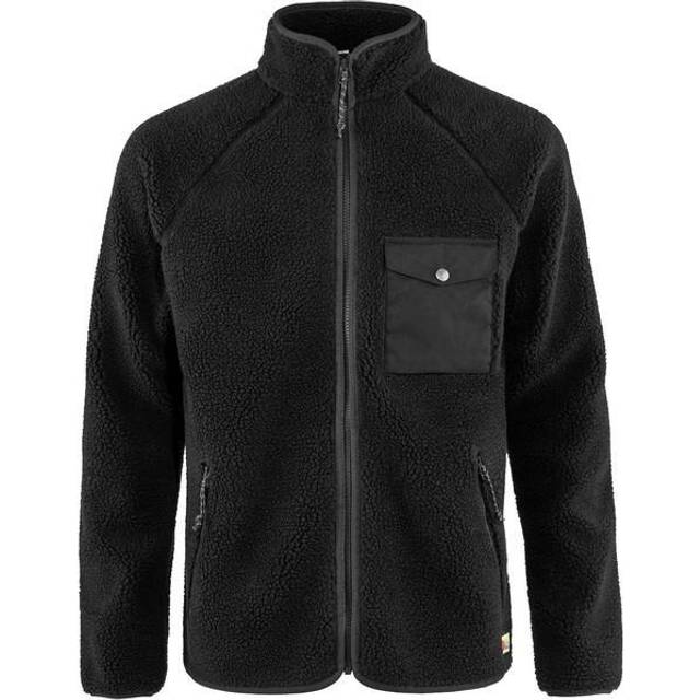 Fjällräven Vardag Pile Fleece - Fleecetröjor - Herr Black / Dark Grey S