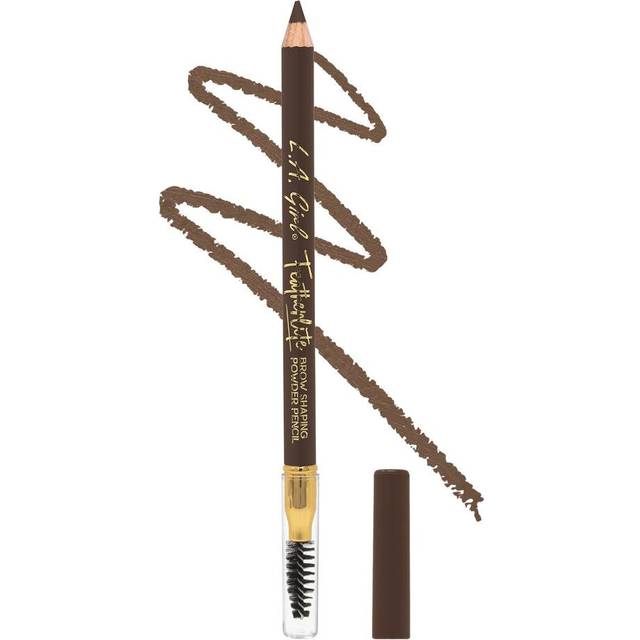 L.A. Girl, Featherlight Brow Shaping Powder Pencil, GBP392 Soft Brown, 1.1 g (0.04 oz)