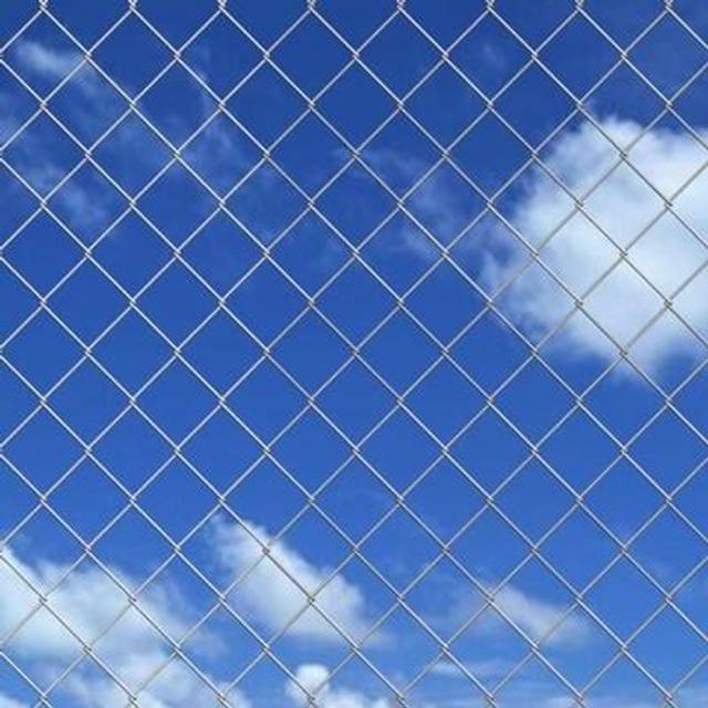 vidaXL Chain Link Fence with Posts Spike Galvanised Steel 15x0.8 m - Silver
