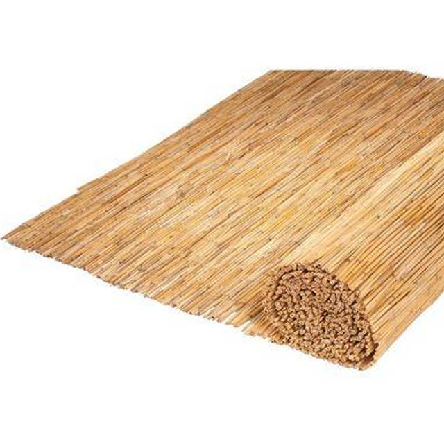 Nature Garden Mat Patio Privacy Screen Outdoor Fence Panel Reed 1x5 m Bamboo