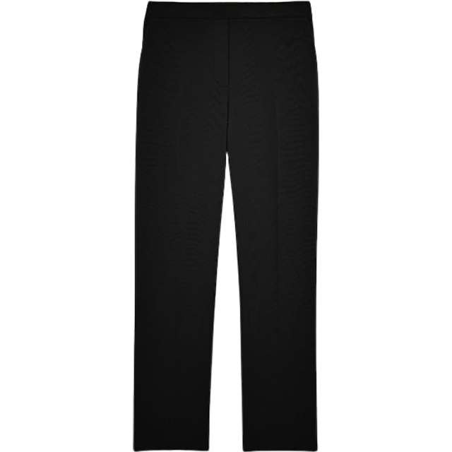 Treeca Cropped Pull-On Pants - BLACK - 6