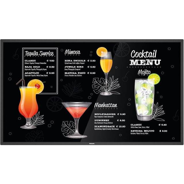 Philips Signage Solutions P-Line Digital signage flat panel 139.7 cm (55') VA 750 cd/m² 4K Ultra HD Black