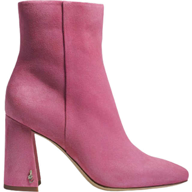 Sam Edelman Codie Block Heel Suede Ankle Boots