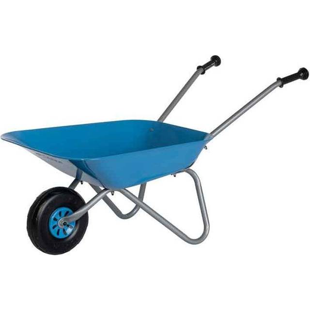 Rolly Toys Blue Metal Wheelbarrow 25kg - 80 x 38 x 41cm