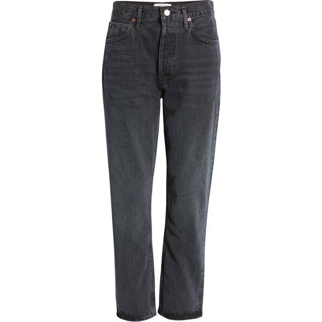 Riley High Rise Straight Crop Jean in Edit - 31