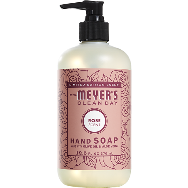 Mrs. Meyer&#39;s Clean Day Liquid Hand Soap Spring Rose 12.5 fl oz