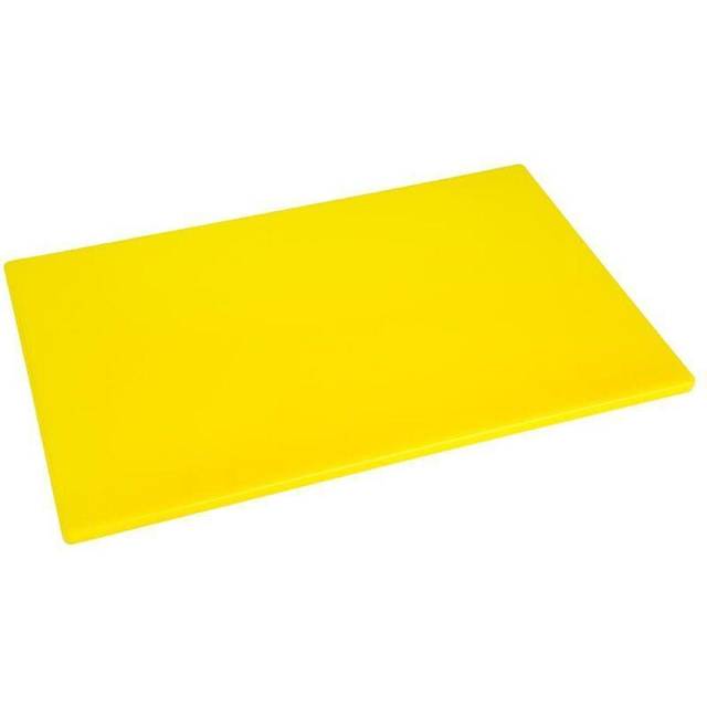 Hygiplas Low Density Yellow Chopping Board Standard