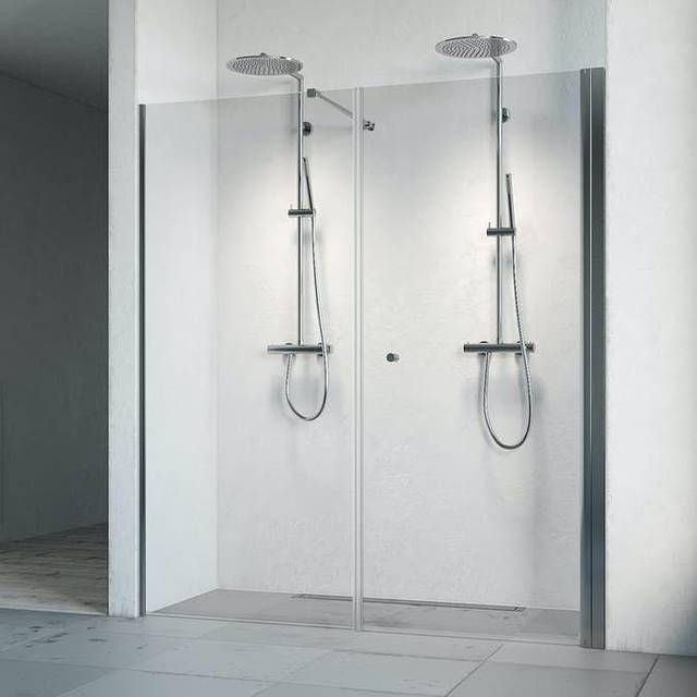 Macro Design Nischdusch Spirit Swing (Blankt Hålgrepp/1000x740 (1705-1724) mm/Klarglas)
