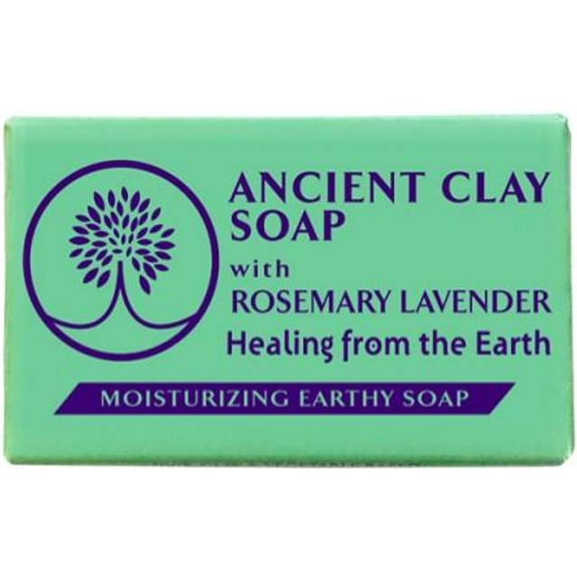 Zion Health Ancient Clay Bar Soap with Rosemary Lavender 6 oz
