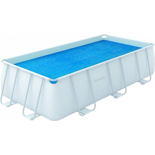 Bestway Summer Pool Cover Solar Rectangular 380x180cm Protective Dust Padding