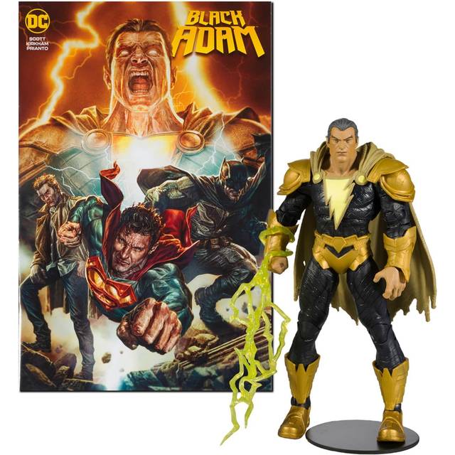 DC Direct Black Adam 7 Action Figure with Comic - Black Adam