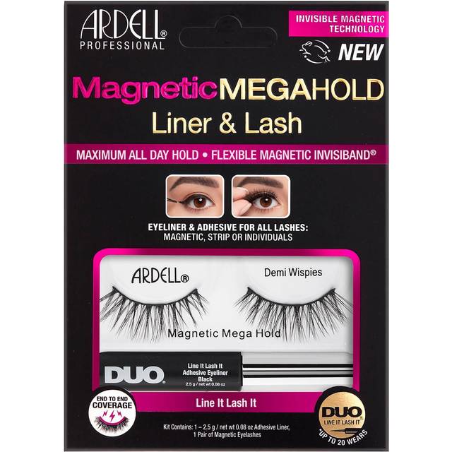 Ardell Magnetic MegaHold Liquid Liner and Lash Demi Wispies