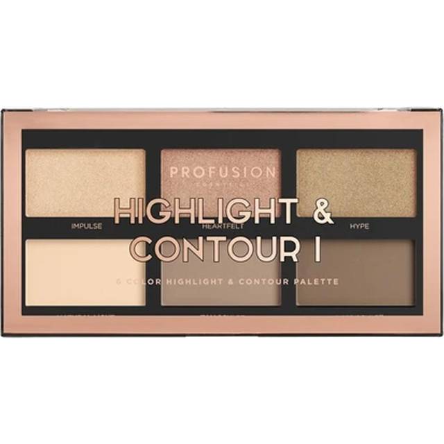 ProFusion Cosmetics Mini Artistry Highlight Contour I Light Medium