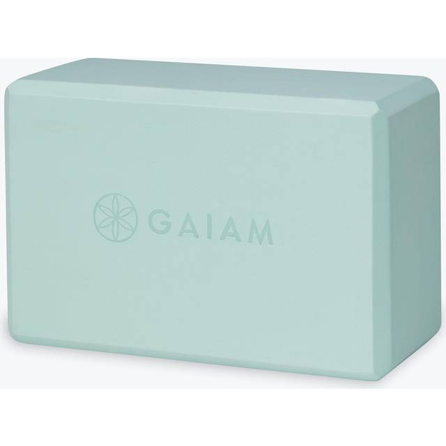 Gaiam Yoga Block - Supportive Latex-Free Eva Foam - Soft Non-Slip Surface with Beveled Edges for Yoga  Pilates  Meditation - Yoga Accessories for Stab