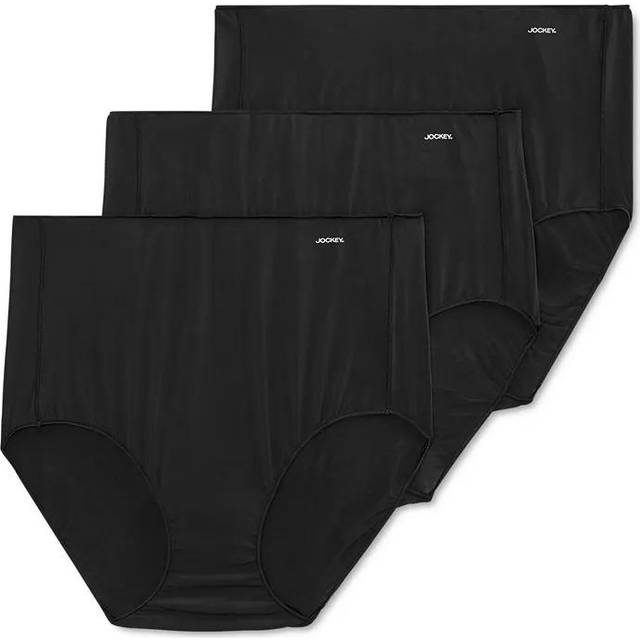 Jockey Women's Underwear No Panty Line Promise Tactel Brief - 3 Pack