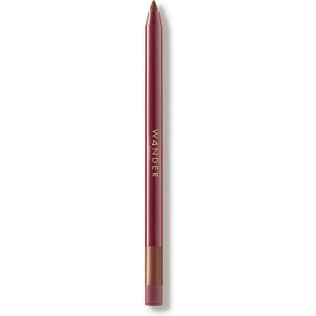 Wander Beauty Skyliner Automatic Gel Eyeliner (Tan Line) - Smudge Proof Retractable Gel Liner - Precise Application With Built-In Eye Pencil Sharpener