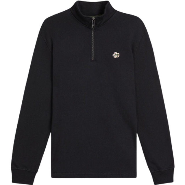 Ted Baker Ted Baker Kilbern quarter Zip Sweater - Black