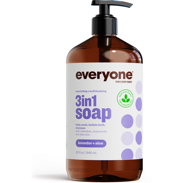 Everyone 3 in 1 Soap - Lavender and Aloe 32 fl oz
