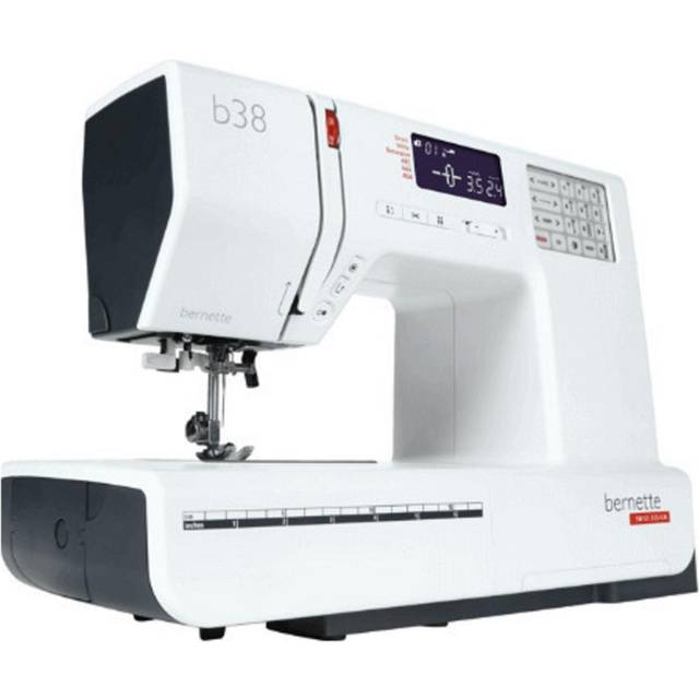 Bernette 38 Swiss Design Computerized Sewing Machine in White