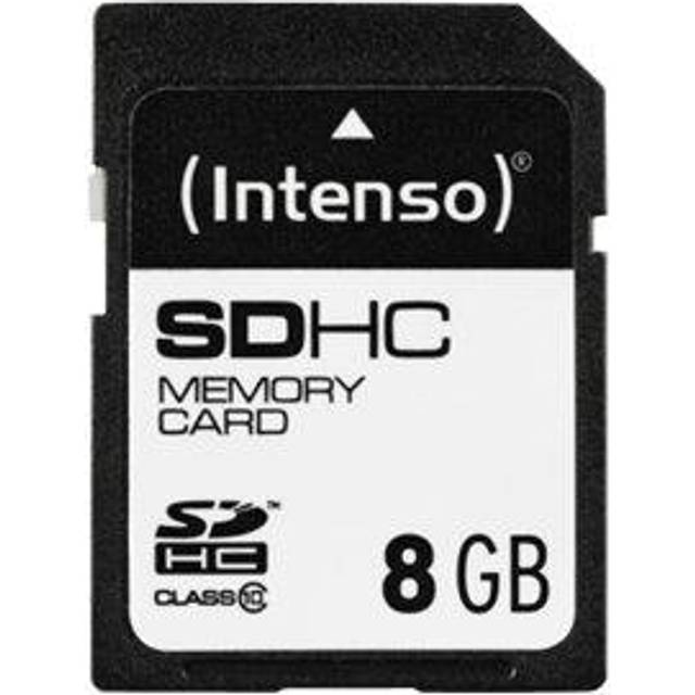 Intenso 8GB SDHC Minneskort Class 10