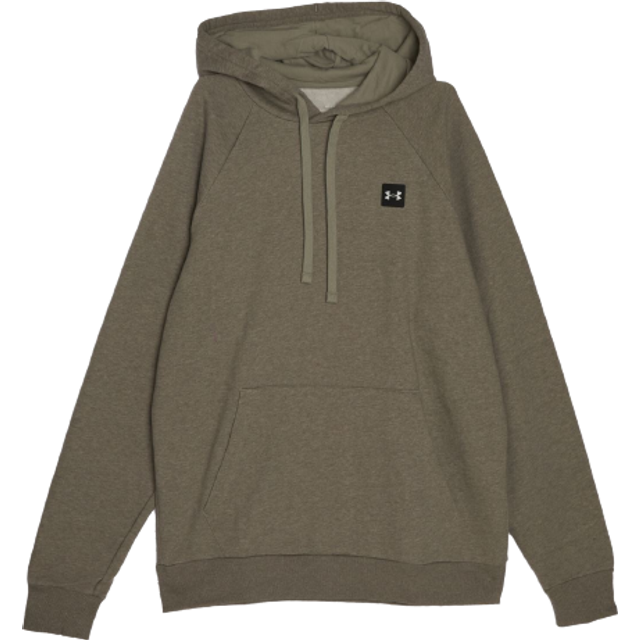 Under armour rival fleece mens beige hoodie