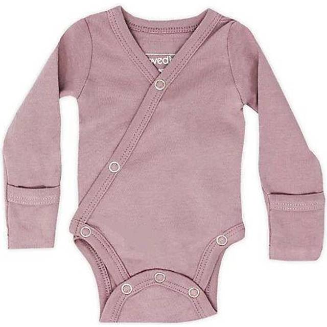 Organic Kimono Bodysuit in Lavender