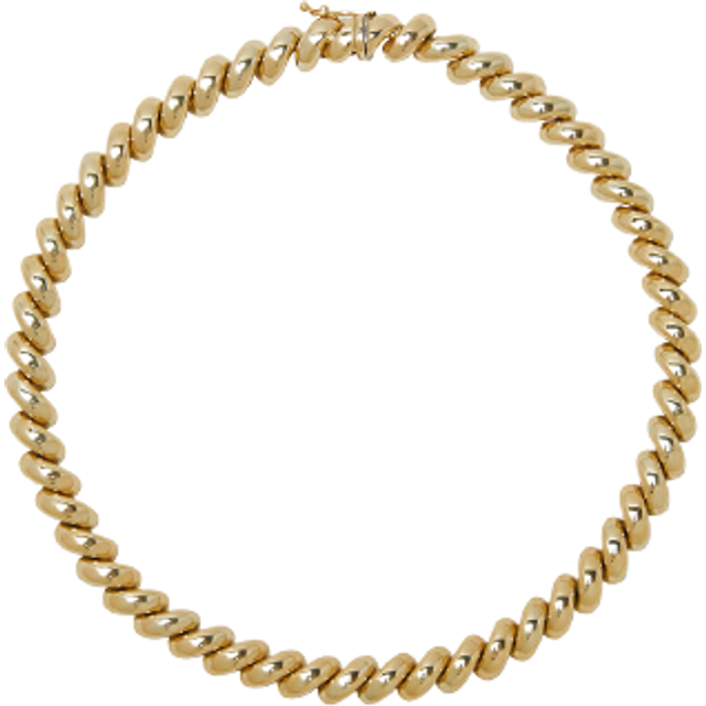 Spiral Necklace - 14k Gold One - ONE
