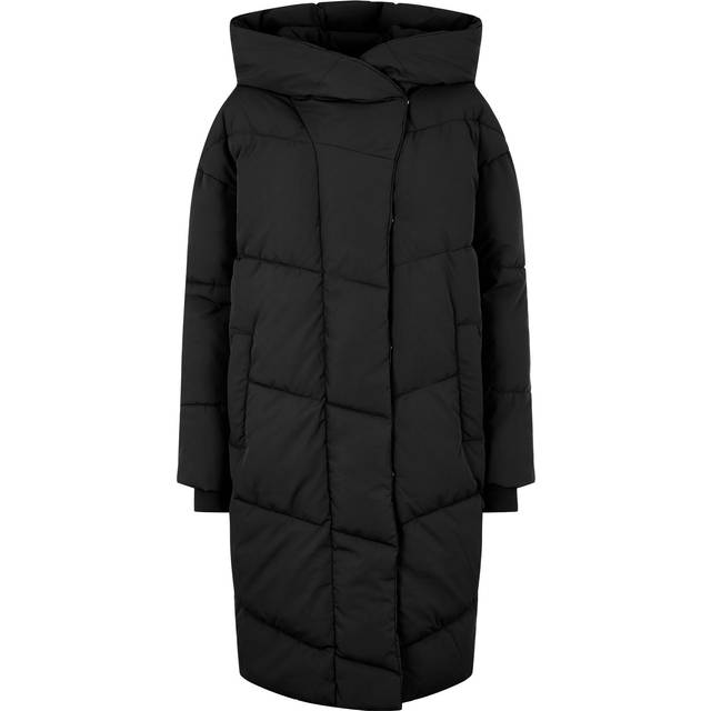 Noisy May - Tally Long Black - Jacket - black - M - Shell: 100% Polyester; Lining: 100% Polyester